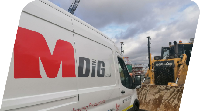 MDiG van jobsite